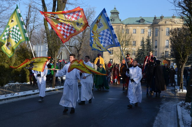 Trzej Królowie na zamku w Rydzynie (zdjęcia)