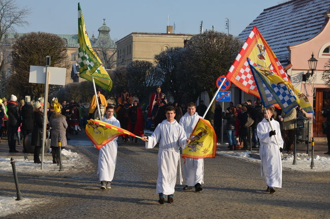 Trzej Królowie na zamku w Rydzynie (zdjęcia)