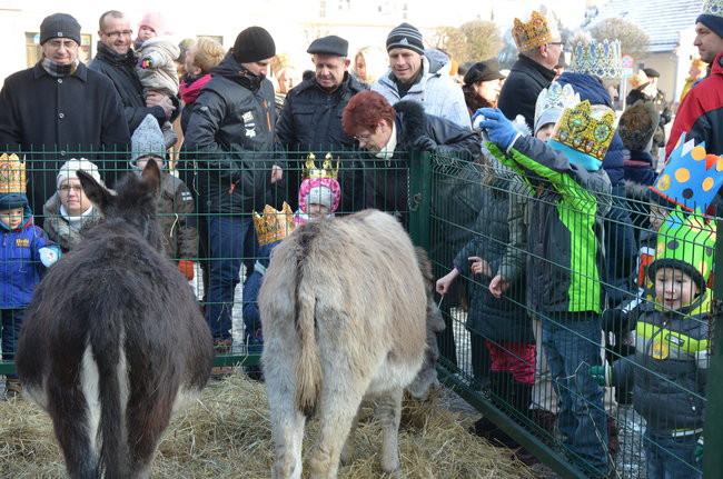 Trzej Królowie na zamku w Rydzynie (zdjęcia)