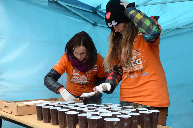 Orkiestrowe bieganie w Karczmie Borowej (zdjęcia)