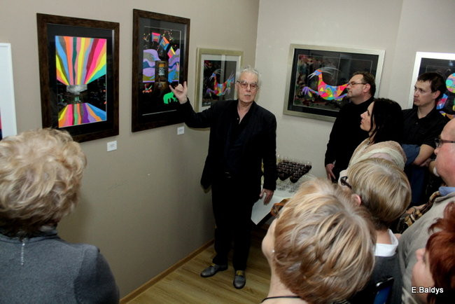Kanty Pawluśkiewicz otworzył wystawę (zdjęcia)