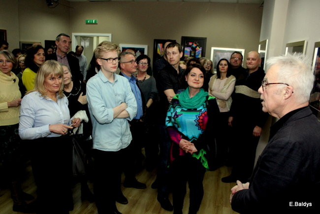 Kanty Pawluśkiewicz otworzył wystawę (zdjęcia)