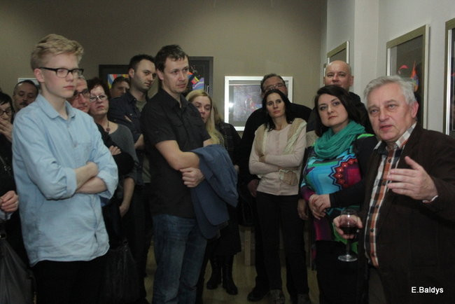 Kanty Pawluśkiewicz otworzył wystawę (zdjęcia)