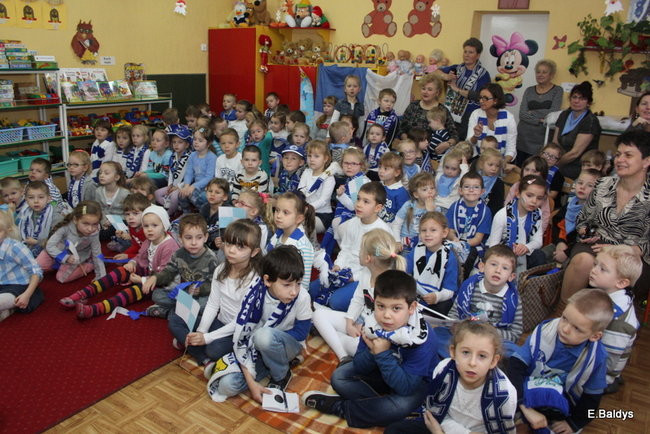 Piotr i Przemek Pawliccy odwiedzili swoje przedszkole (zdjęcia)