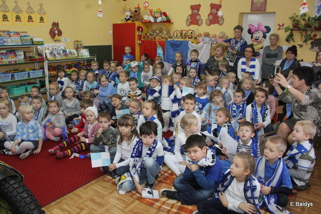 Piotr i Przemek Pawliccy odwiedzili swoje przedszkole (zdjęcia)