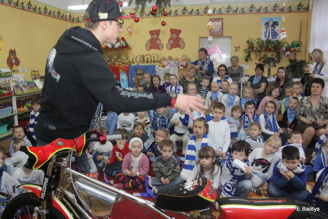 Piotr i Przemek Pawliccy odwiedzili swoje przedszkole (zdjęcia)