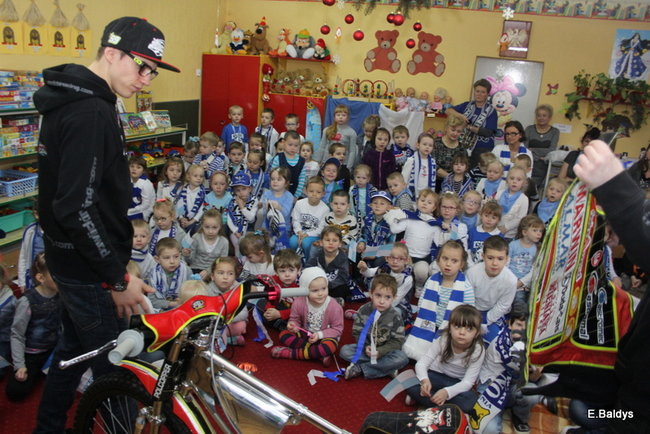 Piotr i Przemek Pawliccy odwiedzili swoje przedszkole (zdjęcia)