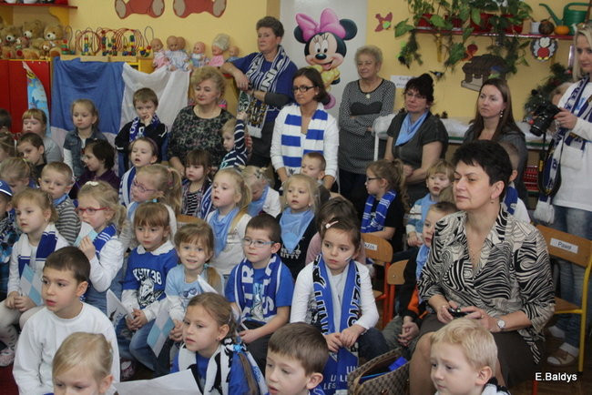 Piotr i Przemek Pawliccy odwiedzili swoje przedszkole (zdjęcia)