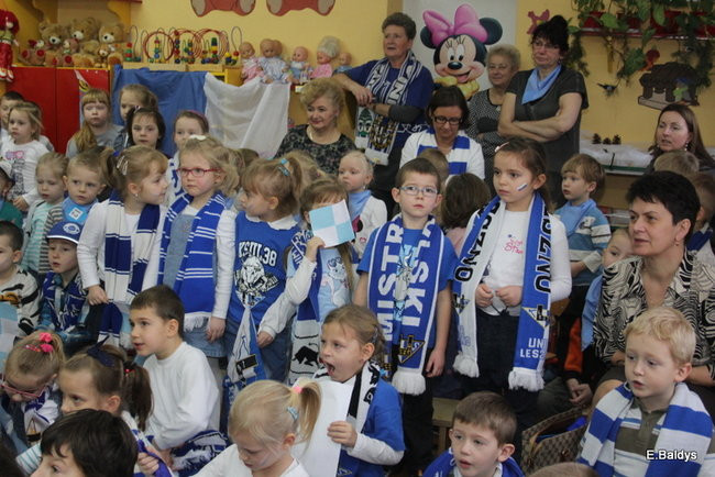 Piotr i Przemek Pawliccy odwiedzili swoje przedszkole (zdjęcia)