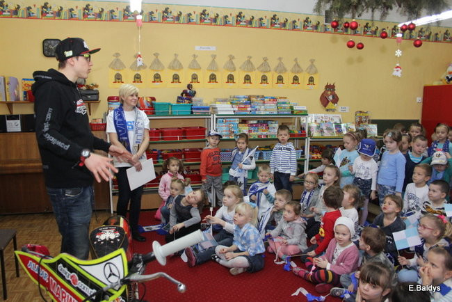 Piotr i Przemek Pawliccy odwiedzili swoje przedszkole (zdjęcia)