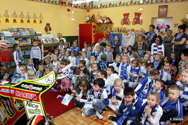 Piotr i Przemek Pawliccy odwiedzili swoje przedszkole (zdjęcia)