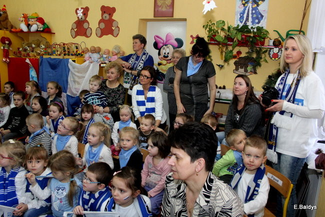 Piotr i Przemek Pawliccy odwiedzili swoje przedszkole (zdjęcia)