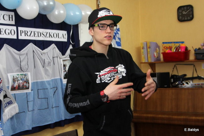 Piotr i Przemek Pawliccy odwiedzili swoje przedszkole (zdjęcia)