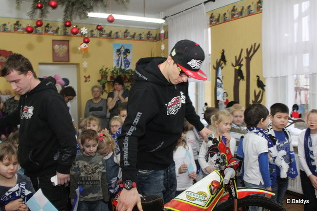 Piotr i Przemek Pawliccy odwiedzili swoje przedszkole (zdjęcia)