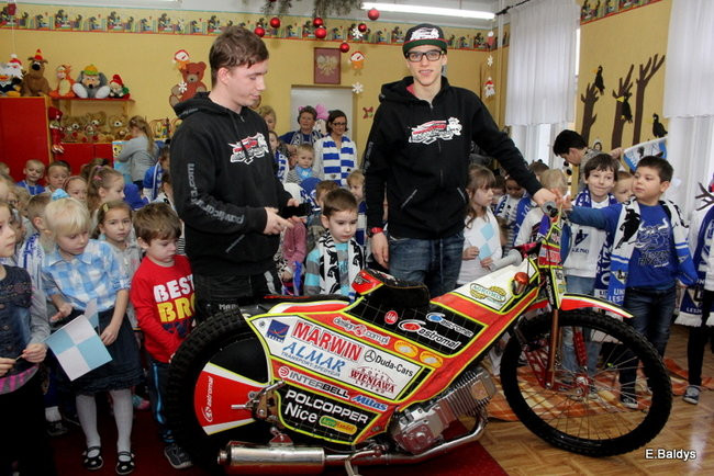 Piotr i Przemek Pawliccy odwiedzili swoje przedszkole (zdjęcia)