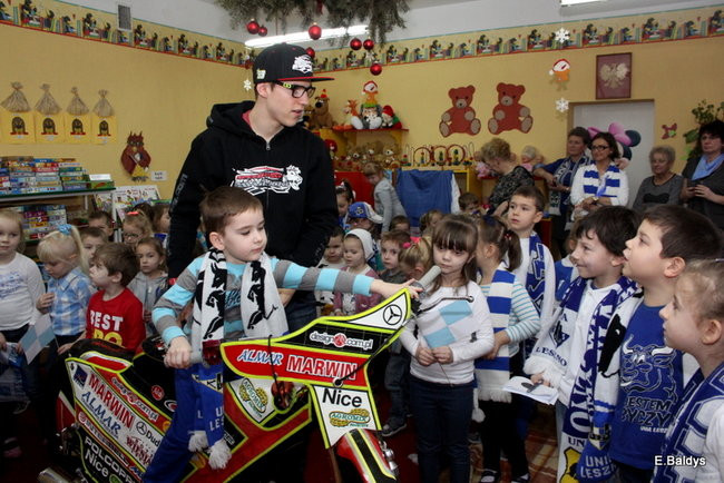 Piotr i Przemek Pawliccy odwiedzili swoje przedszkole (zdjęcia)