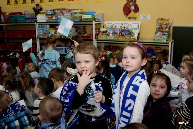 Piotr i Przemek Pawliccy odwiedzili swoje przedszkole (zdjęcia)