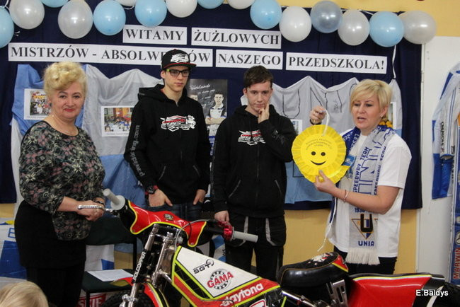 Piotr i Przemek Pawliccy odwiedzili swoje przedszkole (zdjęcia)