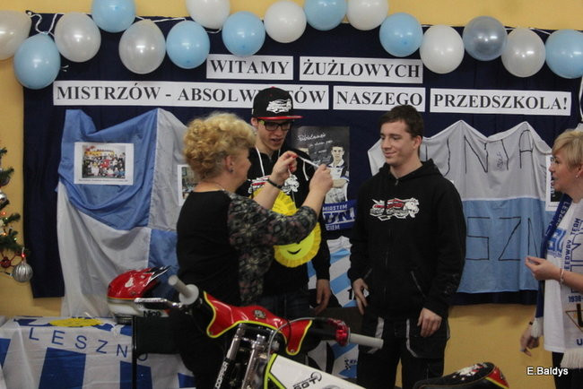 Piotr i Przemek Pawliccy odwiedzili swoje przedszkole (zdjęcia)