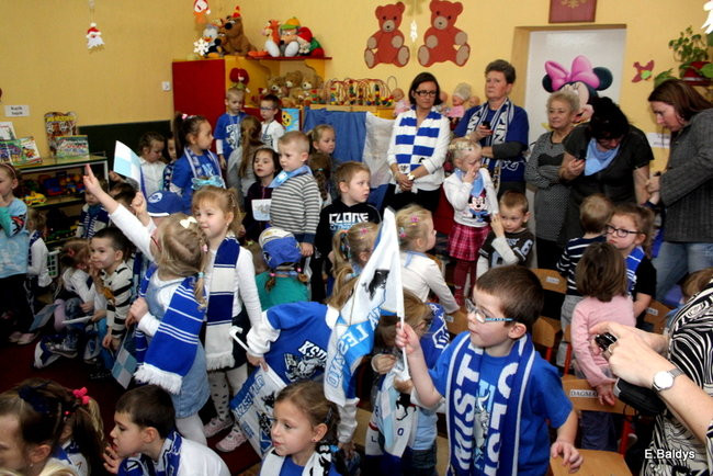 Piotr i Przemek Pawliccy odwiedzili swoje przedszkole (zdjęcia)