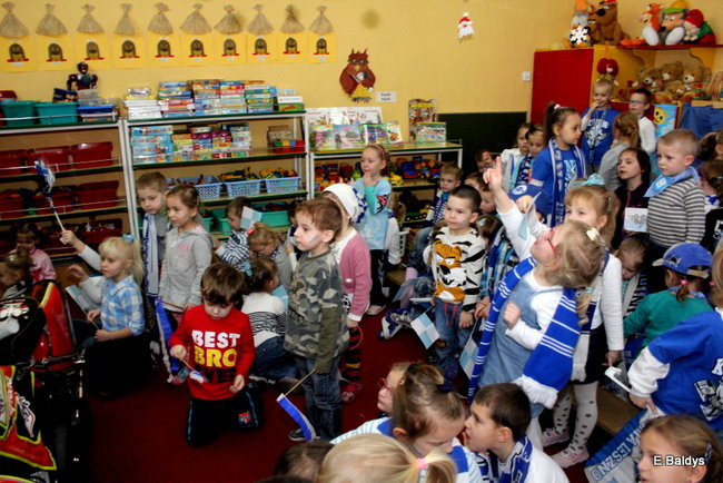 Piotr i Przemek Pawliccy odwiedzili swoje przedszkole (zdjęcia)