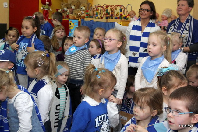 Piotr i Przemek Pawliccy odwiedzili swoje przedszkole (zdjęcia)