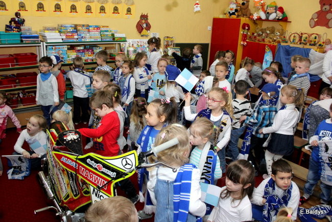 Piotr i Przemek Pawliccy odwiedzili swoje przedszkole (zdjęcia)