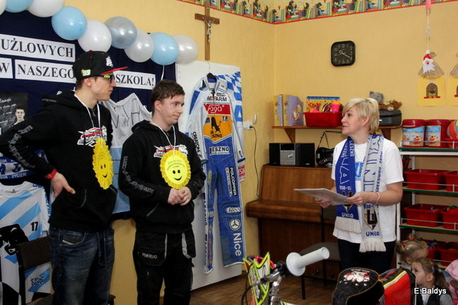 Piotr i Przemek Pawliccy odwiedzili swoje przedszkole (zdjęcia)