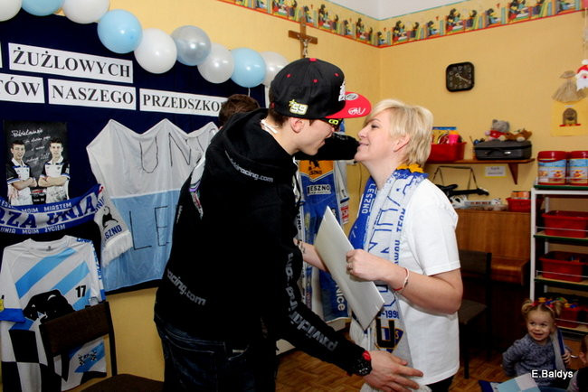 Piotr i Przemek Pawliccy odwiedzili swoje przedszkole (zdjęcia)