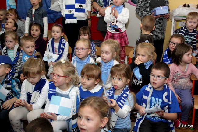 Piotr i Przemek Pawliccy odwiedzili swoje przedszkole (zdjęcia)