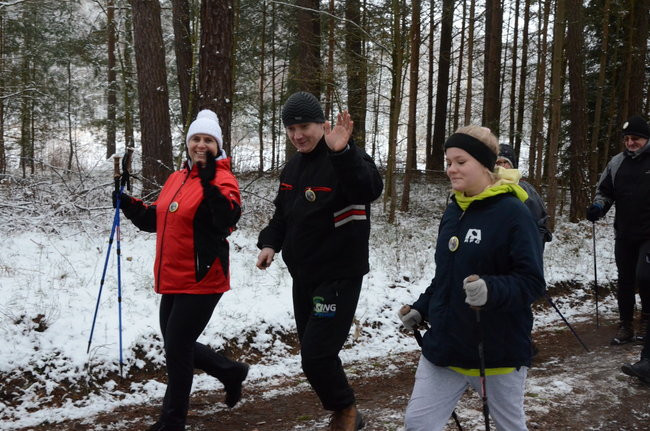 Piechurzy w bajkowym lesie (zdjęcia)
