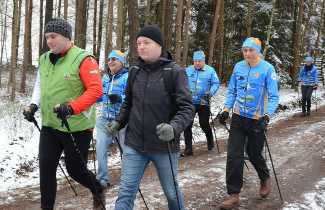 Piechurzy w bajkowym lesie (zdjęcia)