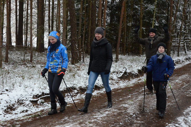 Piechurzy w bajkowym lesie (zdjęcia)