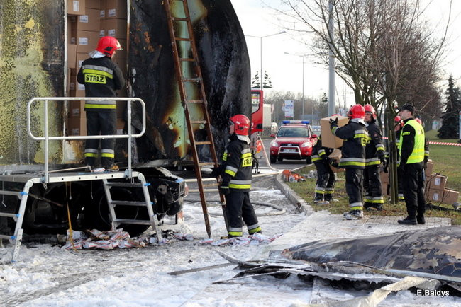 Skrzyżowanie przy Trapezie zablokowane! (zdjęcia)  !