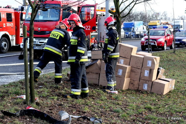 Skrzyżowanie przy Trapezie zablokowane! (zdjęcia)  !