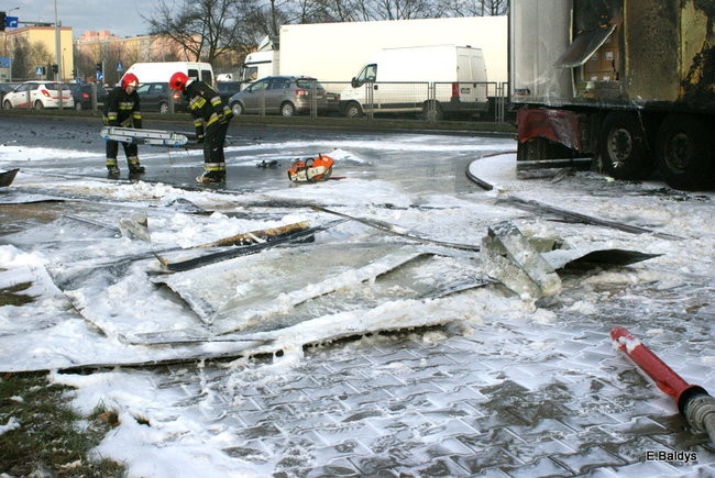 Skrzyżowanie przy Trapezie zablokowane! (zdjęcia)  !