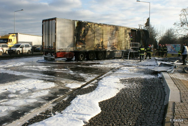 Skrzyżowanie przy Trapezie zablokowane! (zdjęcia)  !