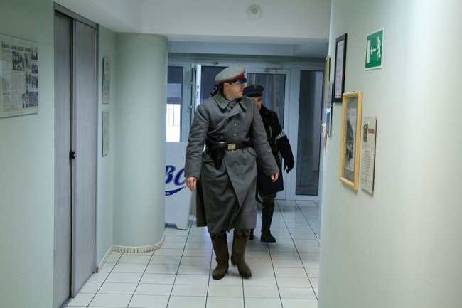 Powstańcy w redakcji 