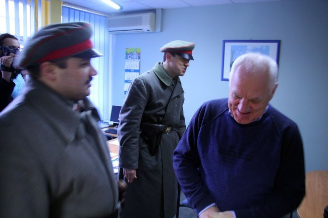 Powstańcy w redakcji 