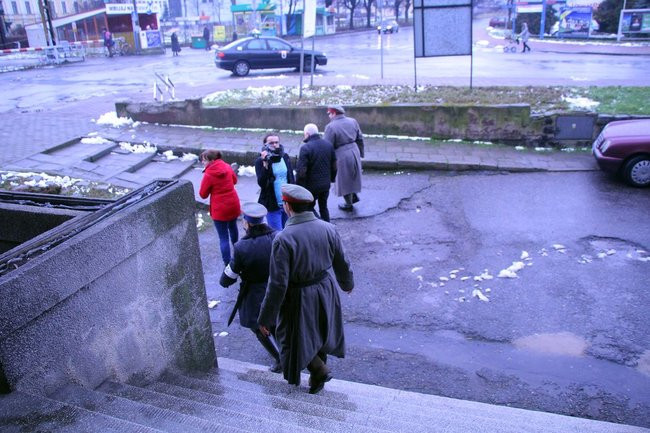 Powstańcy w redakcji 