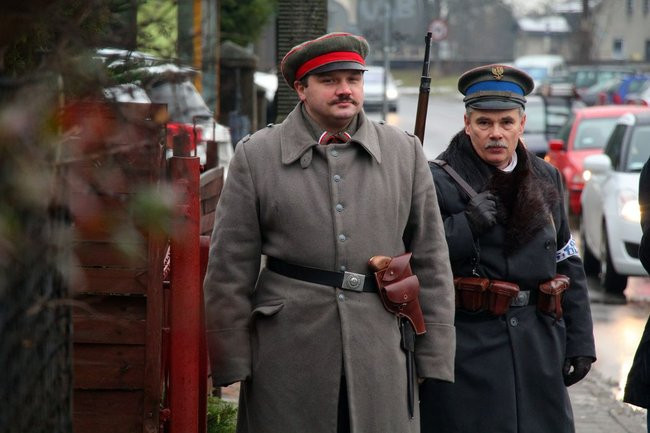 Powstańcy w redakcji 