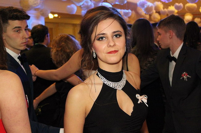 Przednia zabawa uczniów I LO w Rawiczu (zdjęcia)