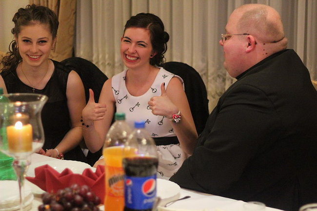 Przednia zabawa uczniów I LO w Rawiczu (zdjęcia)