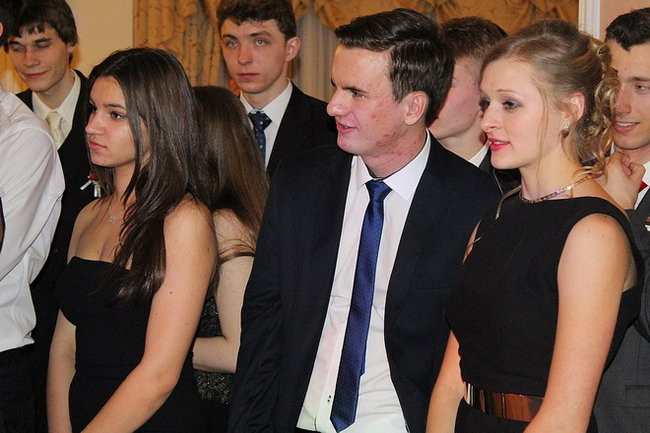 Przednia zabawa uczniów I LO w Rawiczu (zdjęcia)