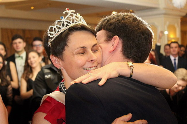 Przednia zabawa uczniów I LO w Rawiczu (zdjęcia)