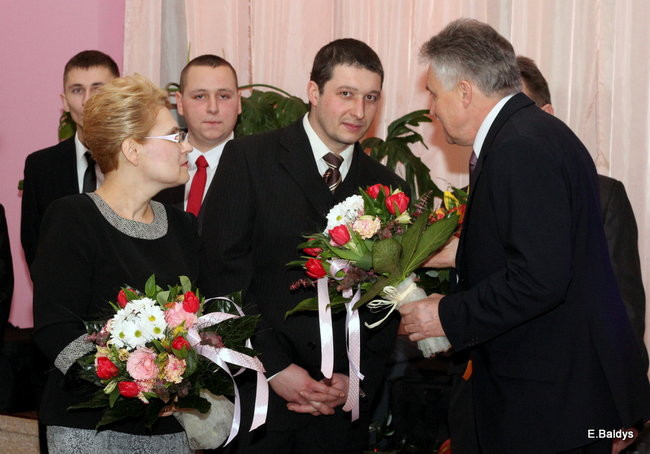 Bukiety kwiatów dla nauczycieli ZSRB (zdjęcia)