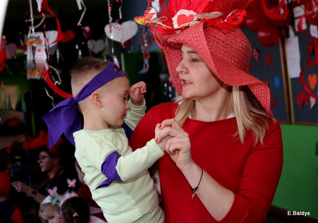 Walentynki  w Przedszkolu w Osiecznej (zdjęcia)