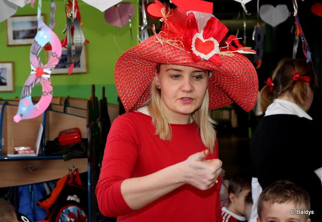 Walentynki  w Przedszkolu w Osiecznej (zdjęcia)