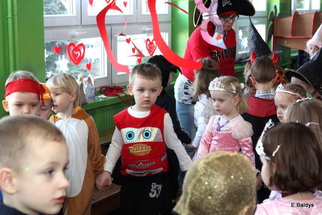 Walentynki  w Przedszkolu w Osiecznej (zdjęcia)