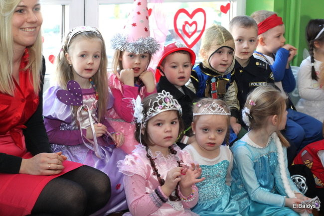 Walentynki  w Przedszkolu w Osiecznej (zdjęcia)